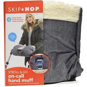 Skip * Hop Stroll & Go 3 season on call hand muff heather grey 5 star